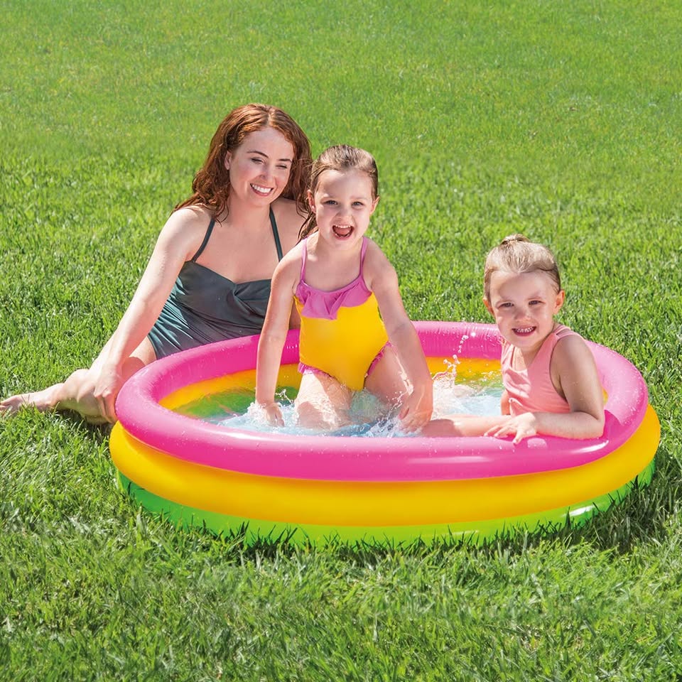 inflatable pool, family pool