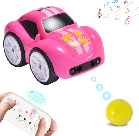 2.4GHz Electric Mini Follow Car – Remote & Induction Control Toy