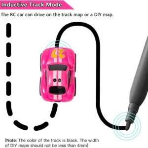 2.4GHz Electric Mini Follow Car – Remote & Induction Control Toy - Image 2