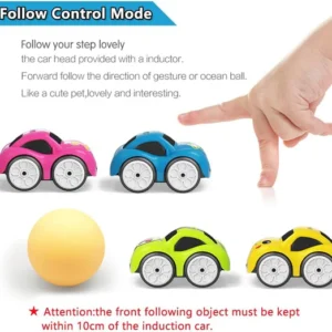 2.4GHz Electric Mini Follow Car – Remote & Induction Control Toy - Image 5