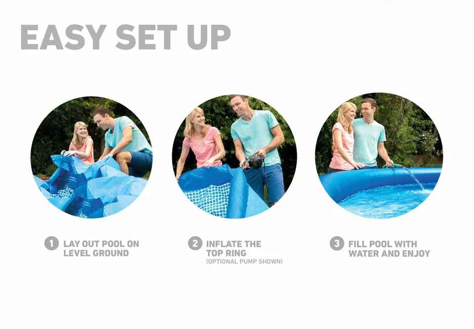inflatable pool, family pool